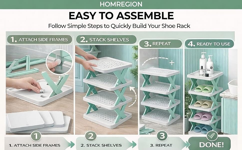 Multipurpose Footwear Shoe Rack Stand for Home